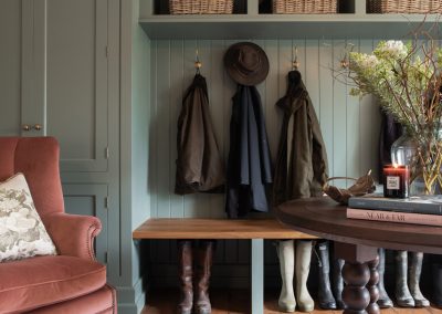 Handmade Boot Room Cabinetry