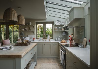 Bespoke kitchen design with cottage style interiors