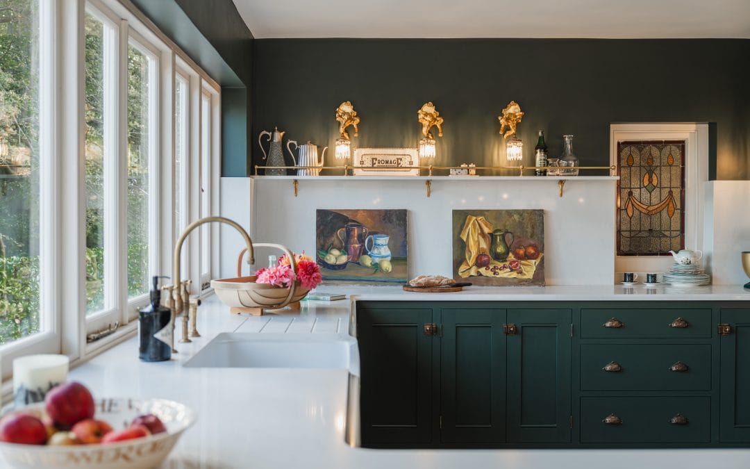 Victorian Home Shaker Style Kitchen