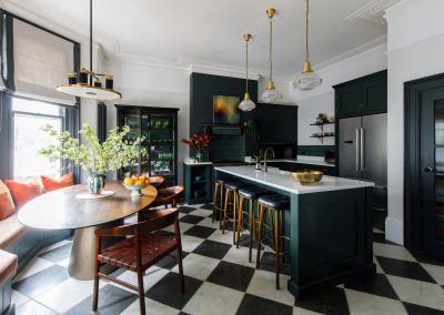 'Studio Green' Farrow & Ball kitchen