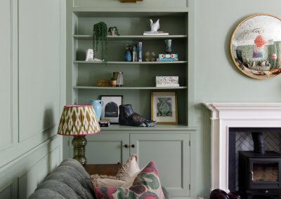Living room bespoke storage