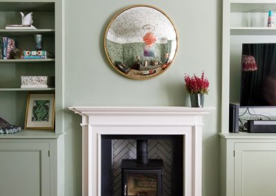 Living room cabinetry
