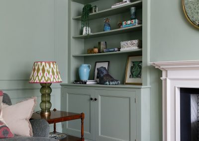 Bespoke alcove cabinetry