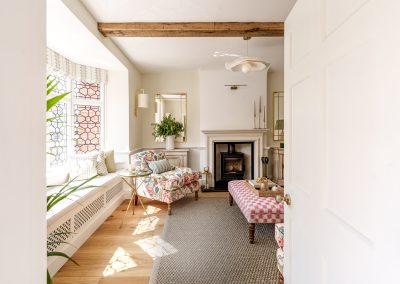 Townhouse living room interiors