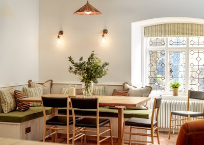 Banquette seating